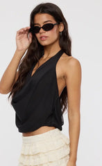 All Eyes on You Top (black)