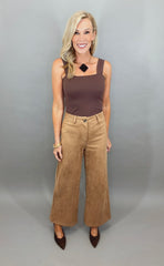 Suede Couture Pant