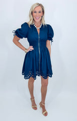 Little Luxe Dress (navy)