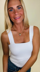 Clean Square Seamless Tank (white)