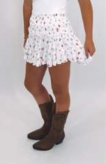 Rodeo Rose Skirt