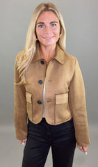 The Crosby Jacket (lt brown)