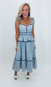 Summer Story Dress (navy)