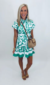 Amalfi Palms Dress