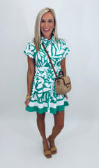 Amalfi Palms Dress