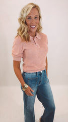 Pink Collar Club Sweater