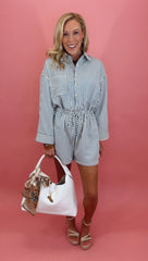 Well Played Stripe Romper