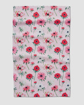 Anemone Garden Flower Tea Towel