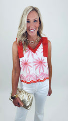 Cabana Bloom Top