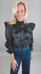 Regency Ruffle Top
