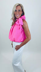 Tied to Perfection Top (pink)