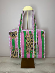 Wild Side Mini Quilted Tote