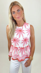 Bloom Stitch Peplum