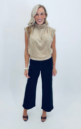 Soft Spoken Top (taupe)