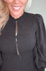 Poised Affair Top (black)