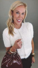 Pearl Luxe Cardigan (cream)