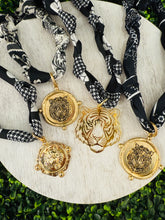 Tiger Time Scarf Necklace