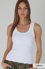 Reversible Lace Texture Tank