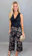 Midnight Muse Cowl Tank