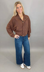 Downtown Drift Jacket (chocolate)