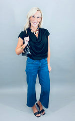 Current Affair Top (black)