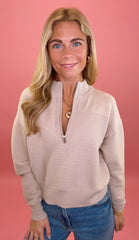 Weekend Waffle Half Zip