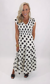 Dot Dot Maxi Dress