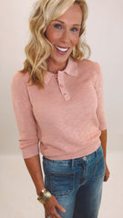 Pink Collar Club Sweater