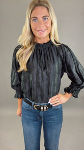 Glimmer Grace Top (black)