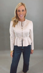 Sutton Peplum Jacket