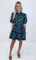 Wildflower Grove Dress (black)