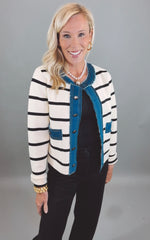 Stripes & Stitches Jacket