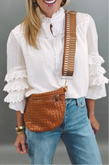 Woven Bum Bag (brown)