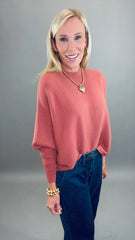 Layne Sweater (desert rose)