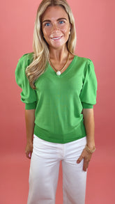 Laid-Back Cutie Sweater (green)