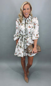 Garden Circuit Dress (ecru)