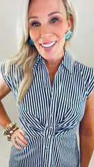 Stripes Ahead Dress