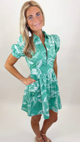 Botanical Sketch Dress