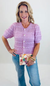 Little Crush Cardi (lilac pink)