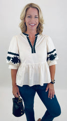 Scallop Statement Top