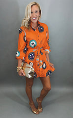 Autumn Medallion Dress