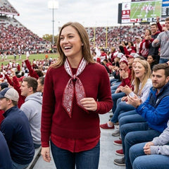 Hoosier Skinny Scarf