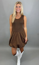 Cocoa Charm Mini Dress