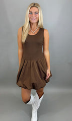 Cocoa Charm Mini Dress