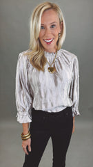 Glimmer Grace Top (champagne)