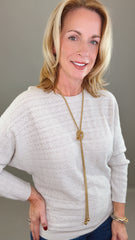 Silver Lining Sweater