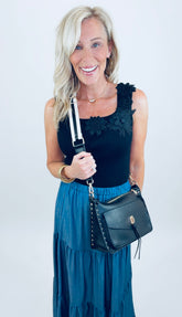 Petal Couture Tank (black)