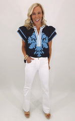 HR Scissor Cut Flare (white)