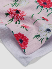 Anemone Garden Flower Tea Towel