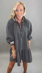 Zip Code Dress (black)